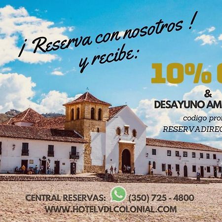 Hotel Vdl Colonial Вилья-де-Лейва Экстерьер фото