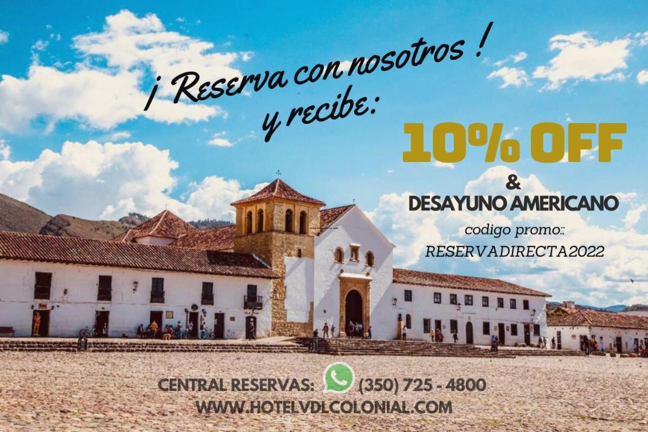 Hotel Vdl Colonial Вилья-де-Лейва Экстерьер фото